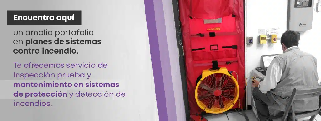 ¿Qué debe incluir un sistema contra incendios para empresas?