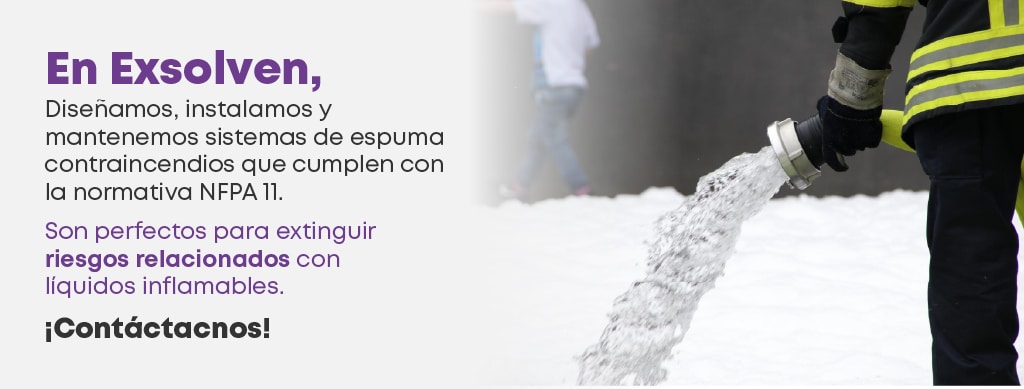 Qué son las espumas contraincendios y cómo funcionan