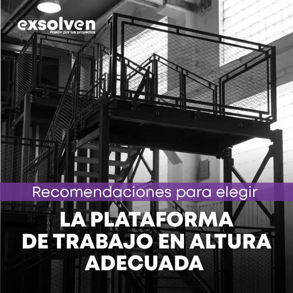 plataformas de trabajo en altura