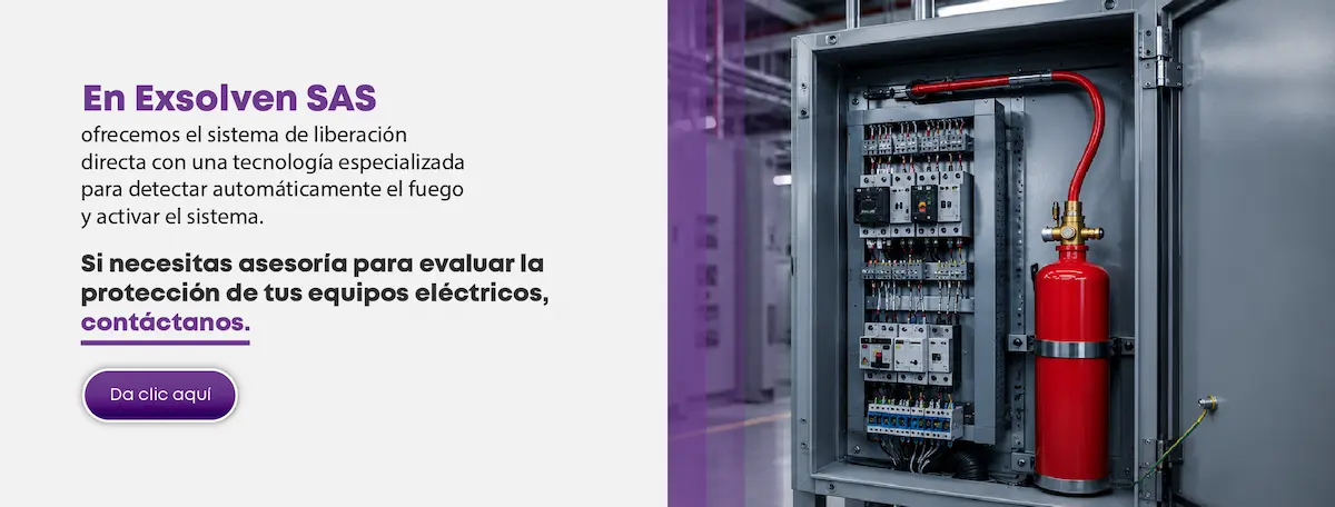 Supresión automática para paneles eléctricos y gabinetes de control: ¿cuándo conviene un sistema focalizado? 1 Supresión automática para paneles eléctricos y gabinetes de control: ¿cuándo conviene un sistema focalizado?